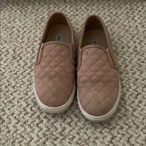 Steve Madden pink sneaker slip ons